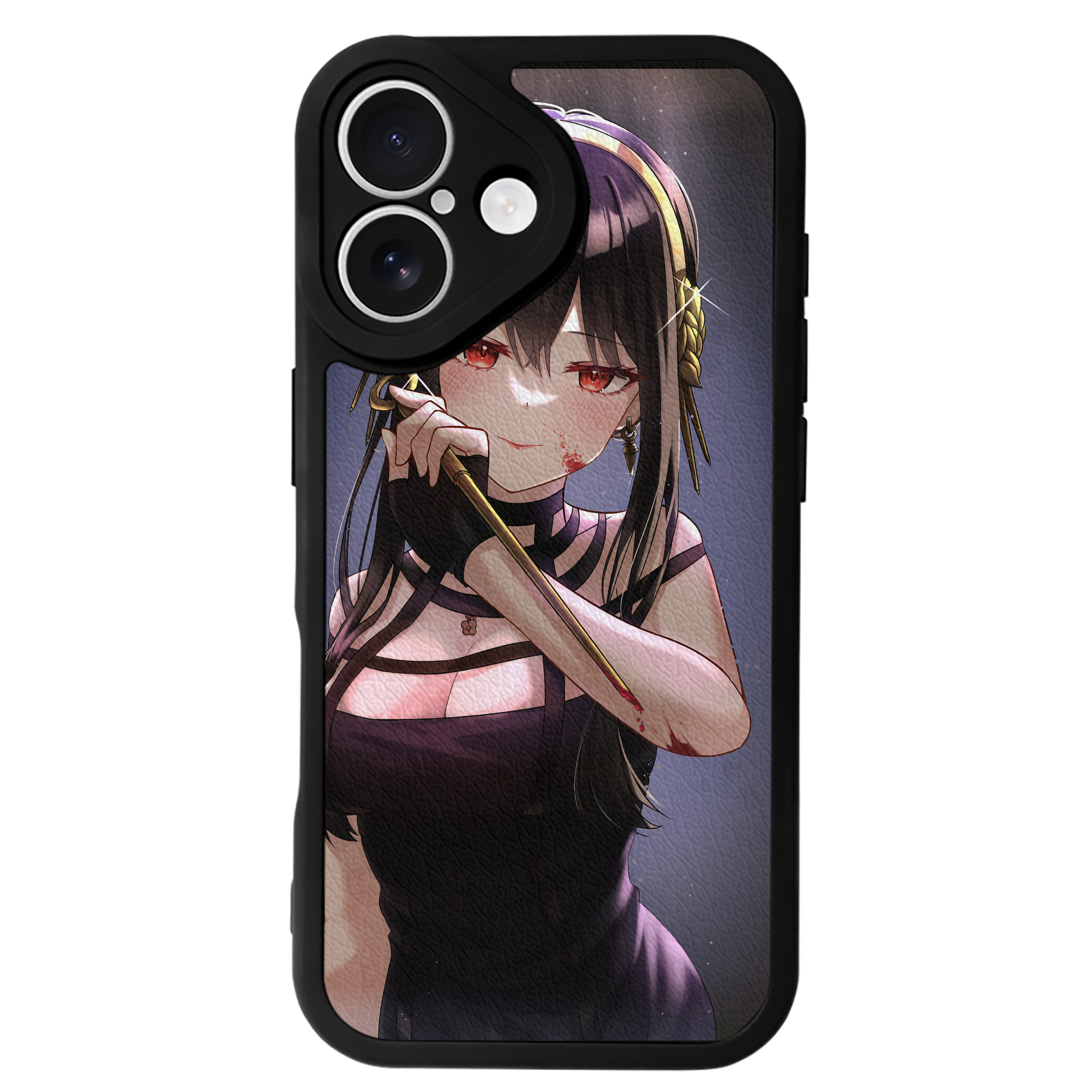 （画像用） SPY×FAMILY间谍家家酒 【iPhone 16シリーズ対応】シリコンスマホケース（レザー調） 材質：シリコン